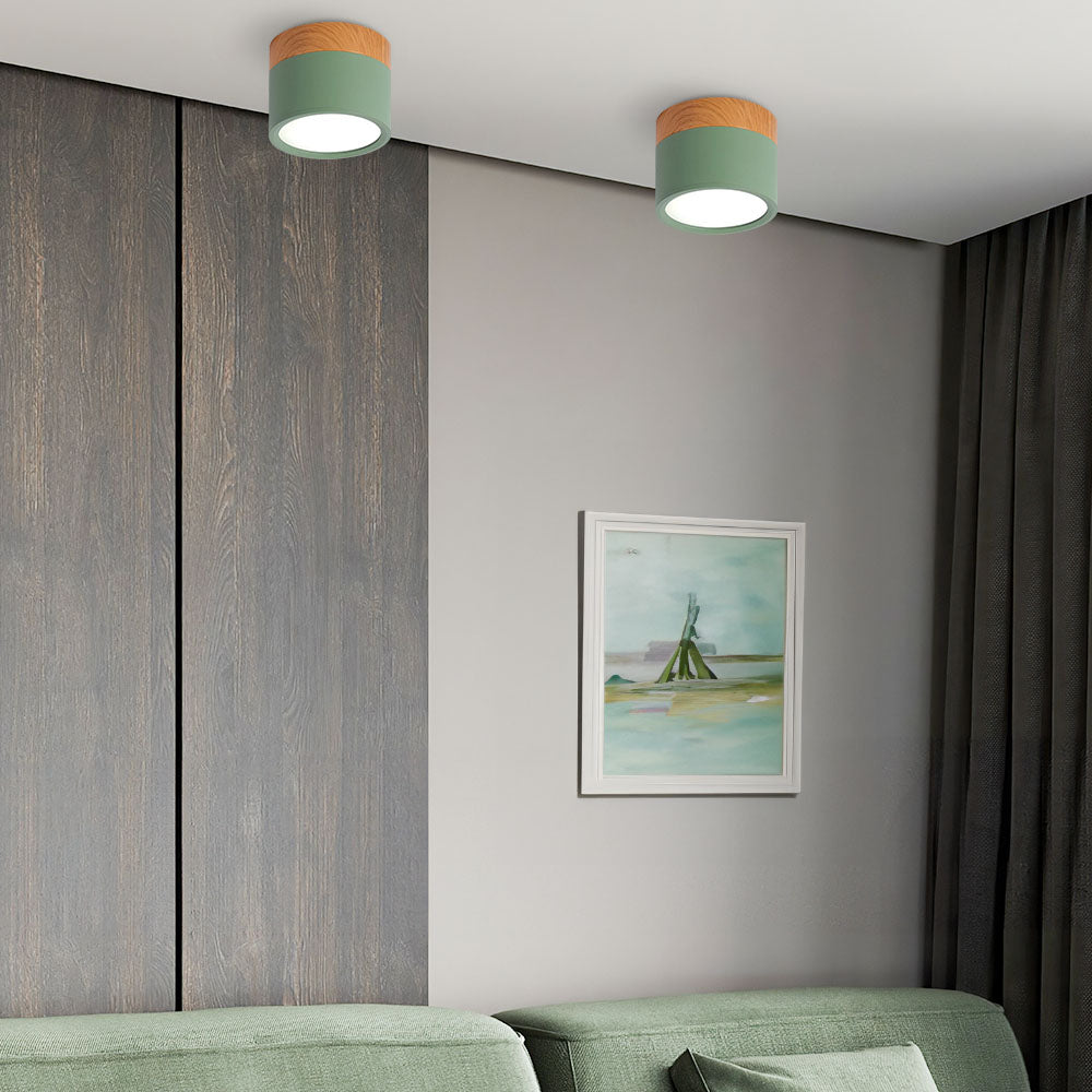 Sadie | Wood Ceiling Light