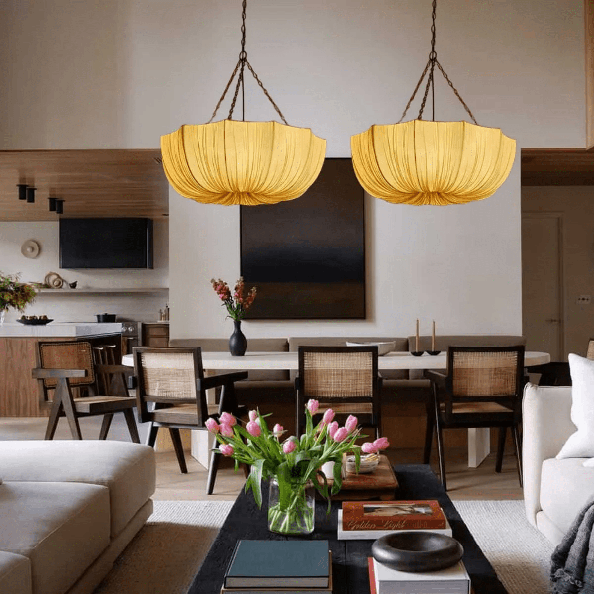 Molly | Fabric Pendant