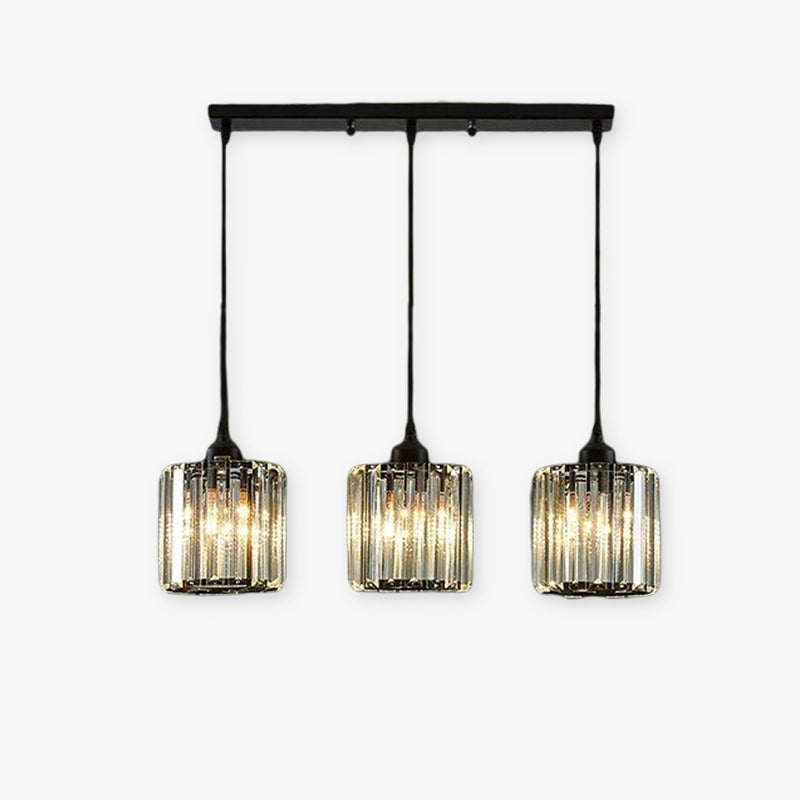Louisa | Black & Gold Pendant