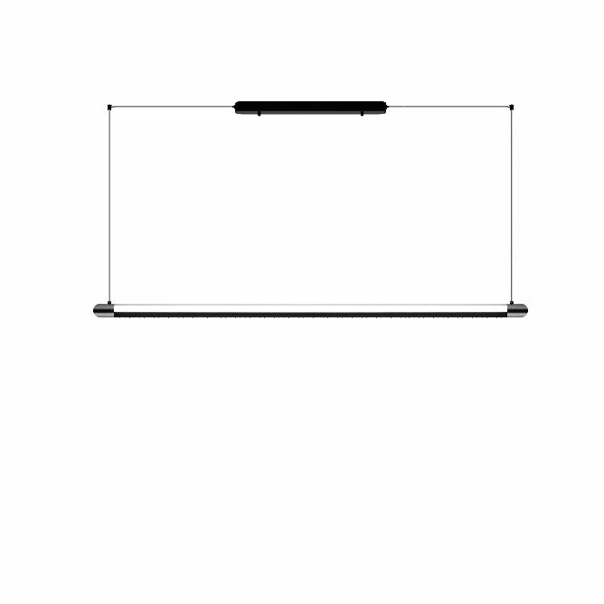 Catherine | Black Linear Pendant
