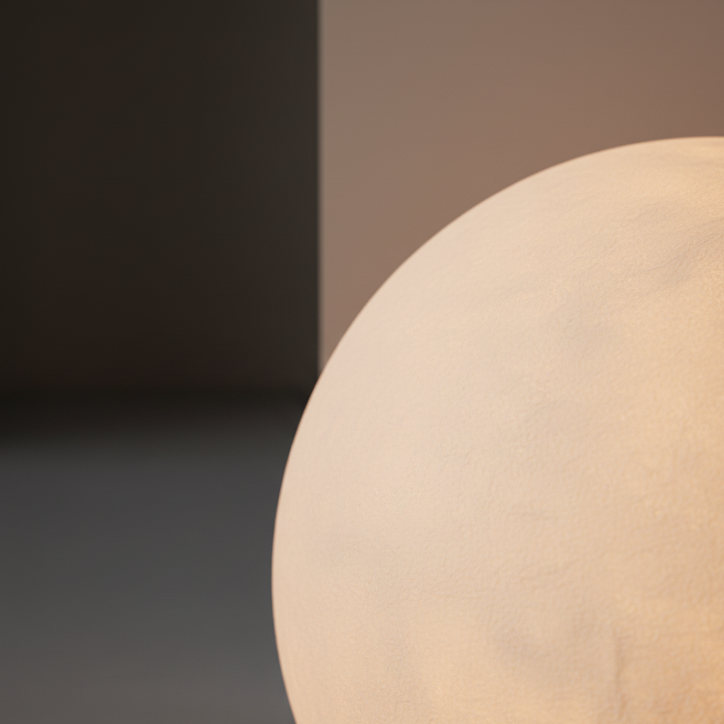 Grace | Resin Globe Floor Lamp