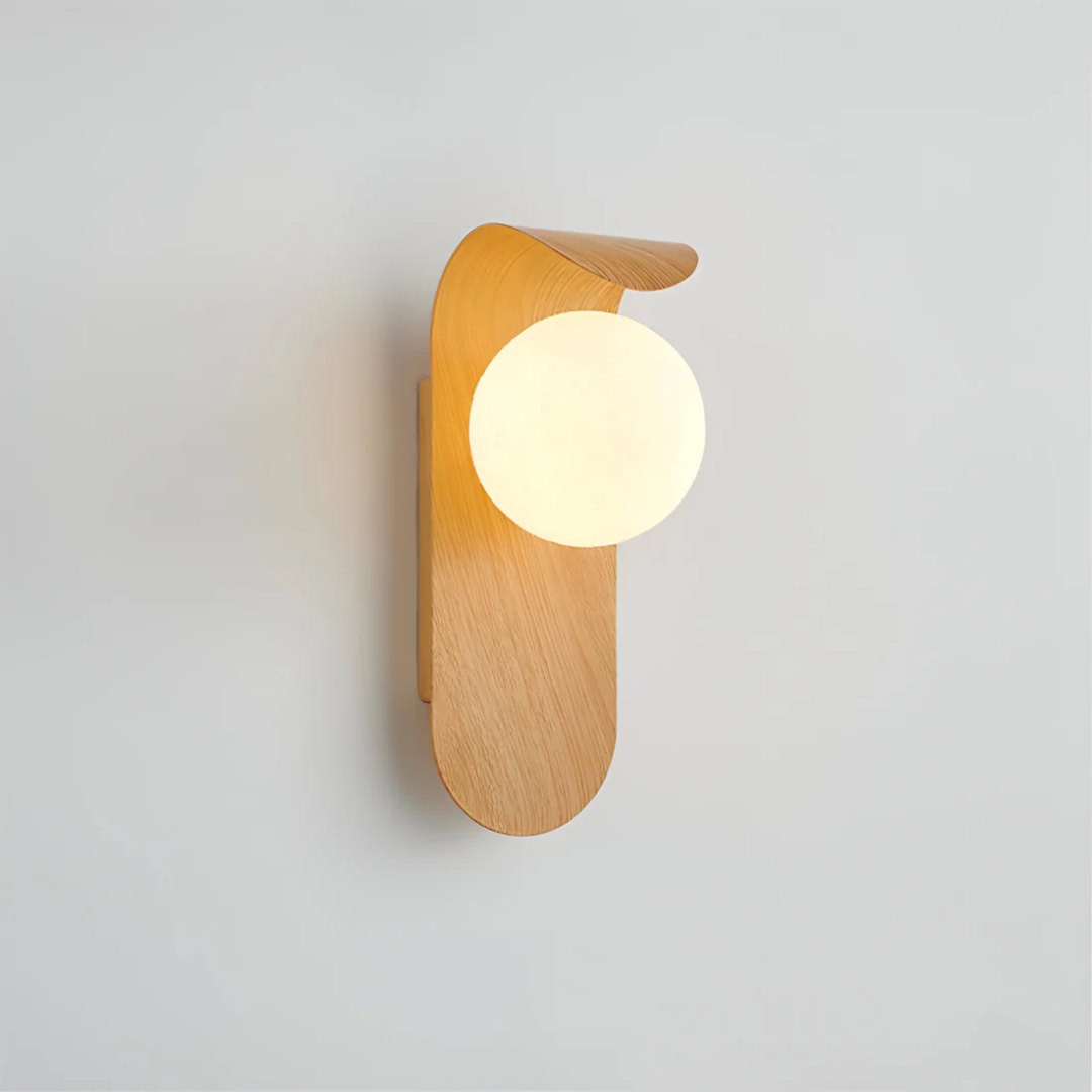 Lucy | Wood Wall Sconce