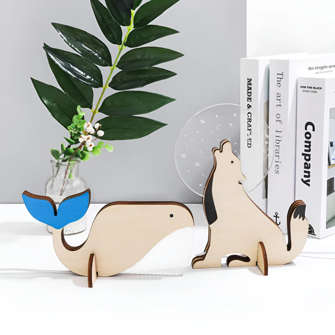 Nora | Wooden Table Lamp
