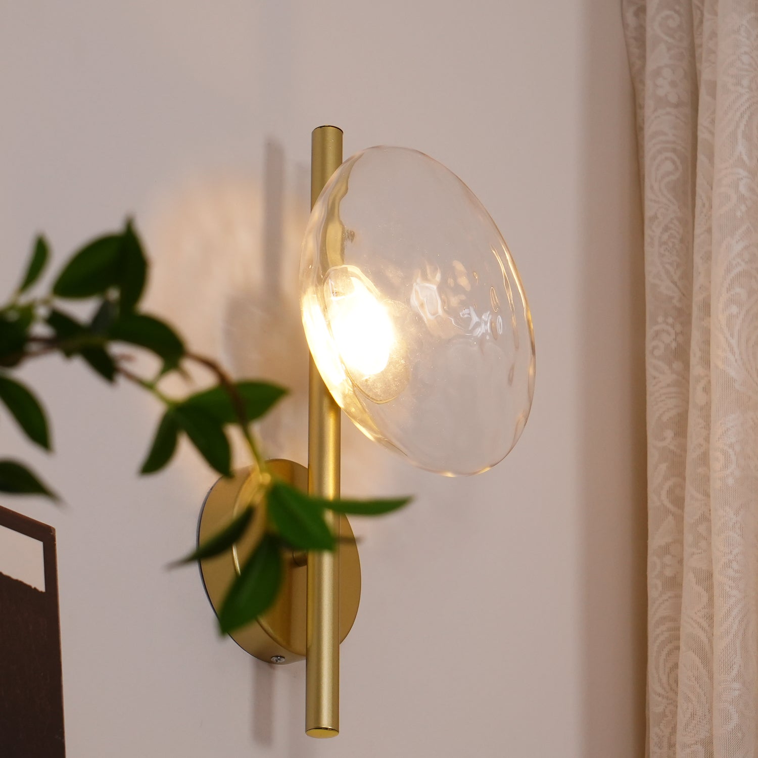 Amelia | Glass Wall Light