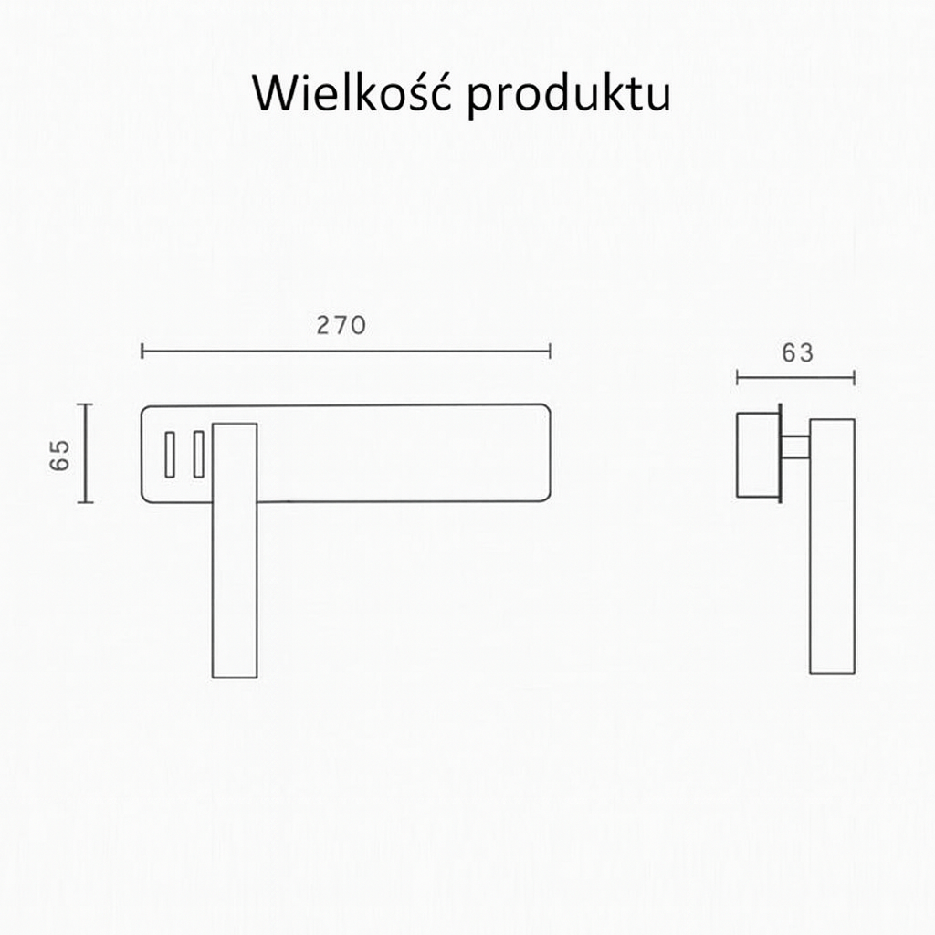 Modern LED Wall Light | Adjustable Angle | Minimalist Design | Nox | Energy Efficient | Bedside or Sofa Mount | Scandinavian Style