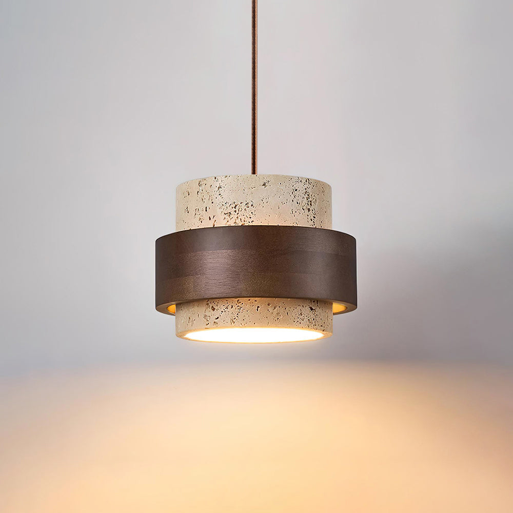 Winifred | Travertine Pendant