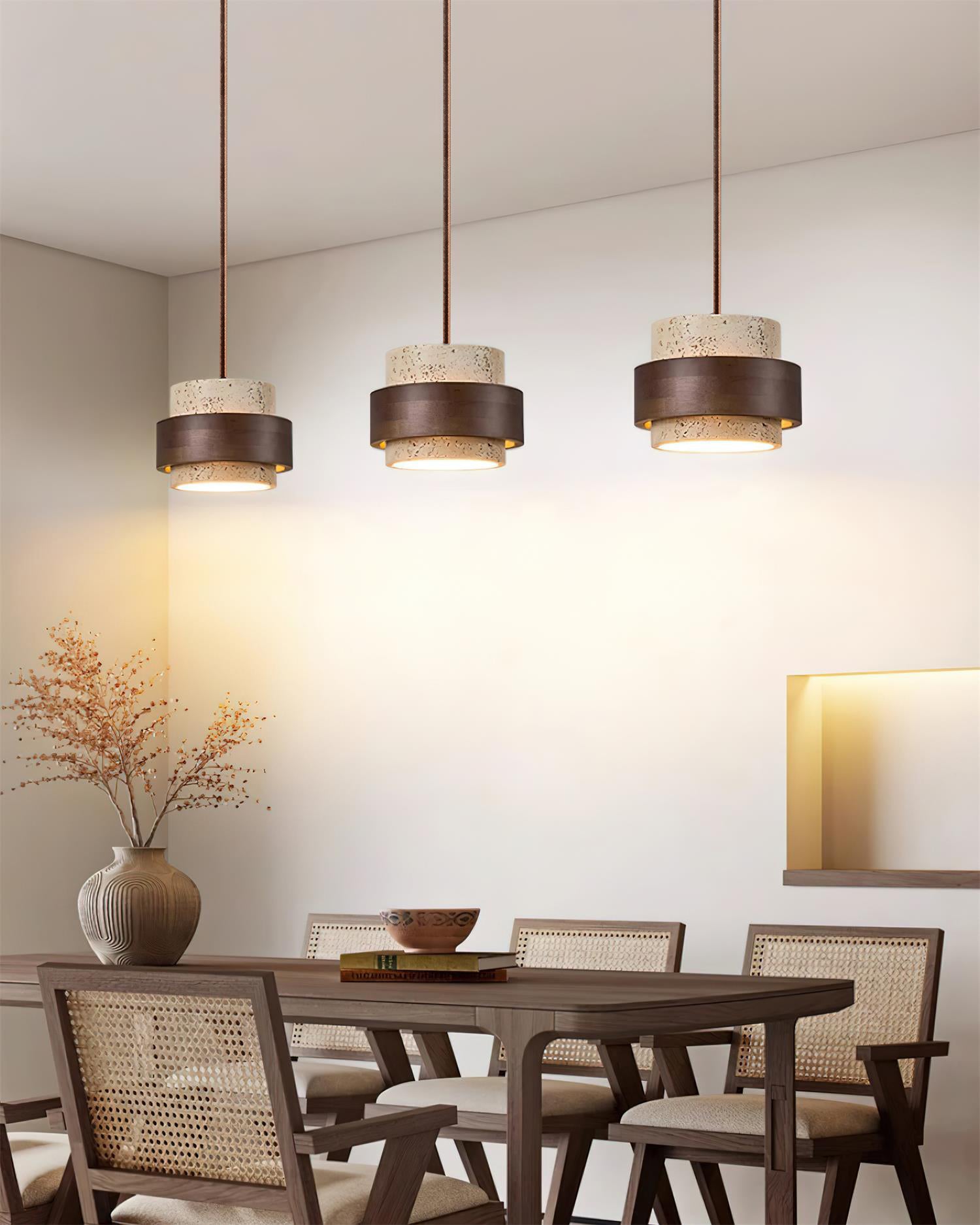 Winifred | Travertine Pendant