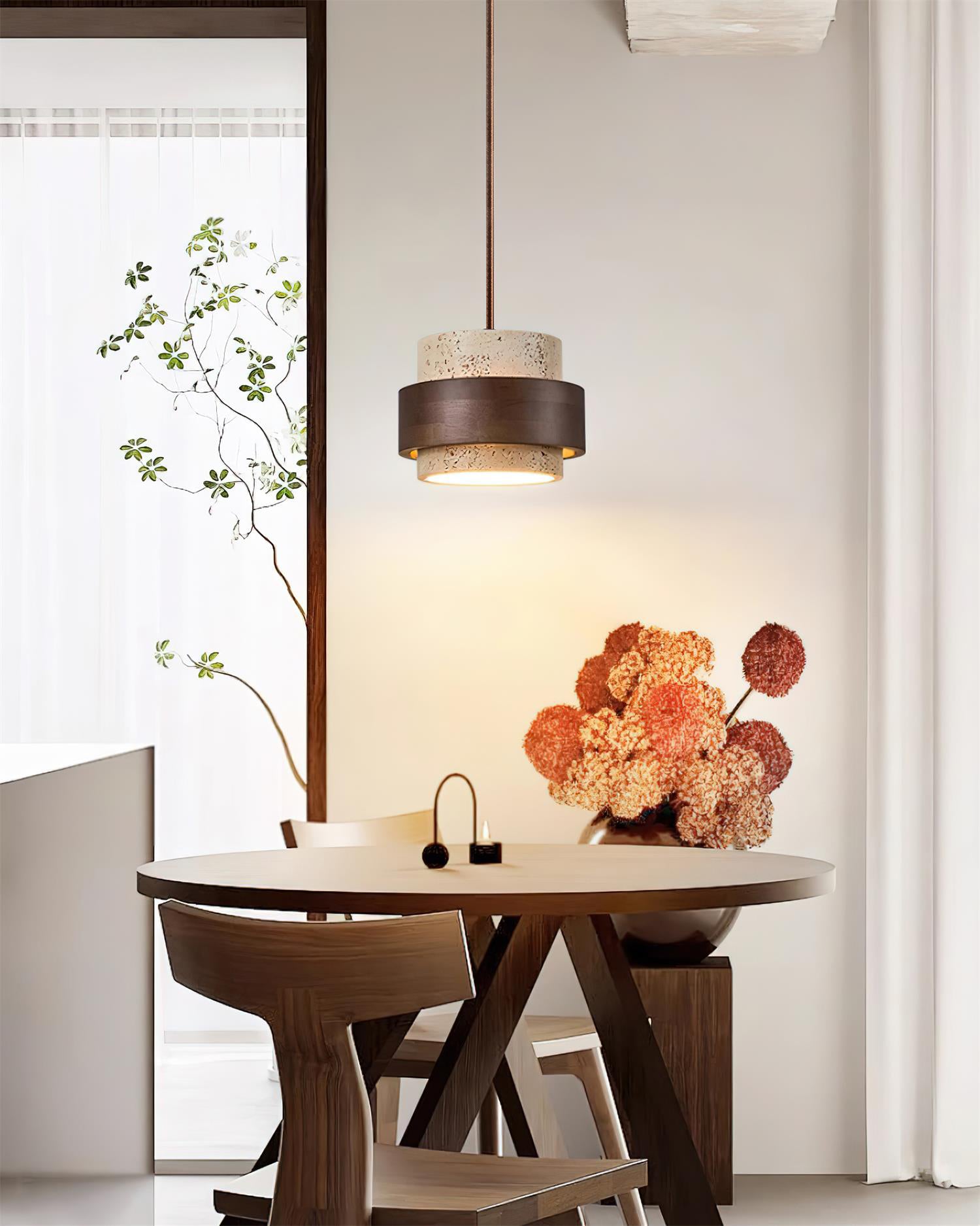 Winifred | Travertine Pendant