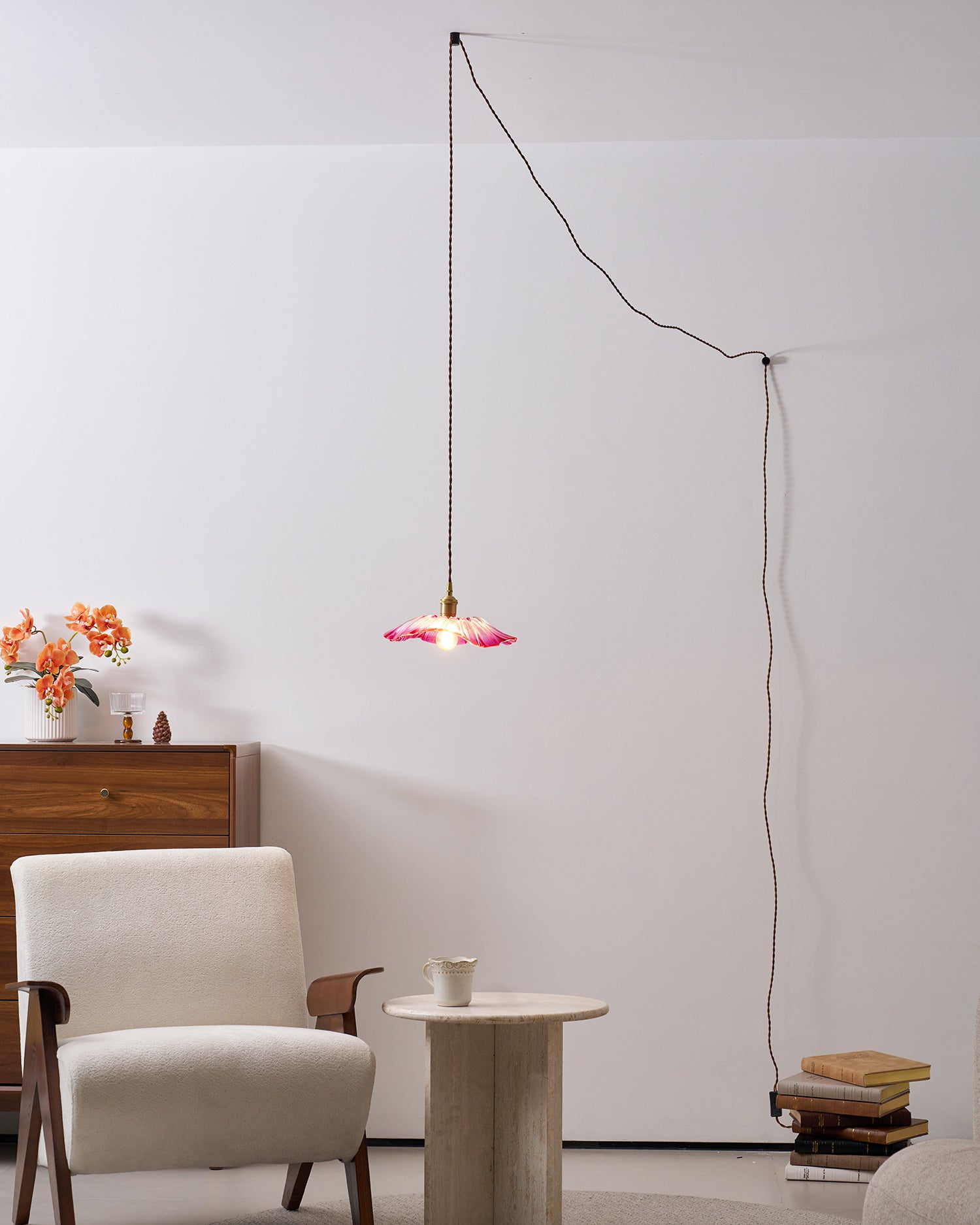 Lacey | Glass Pendant
