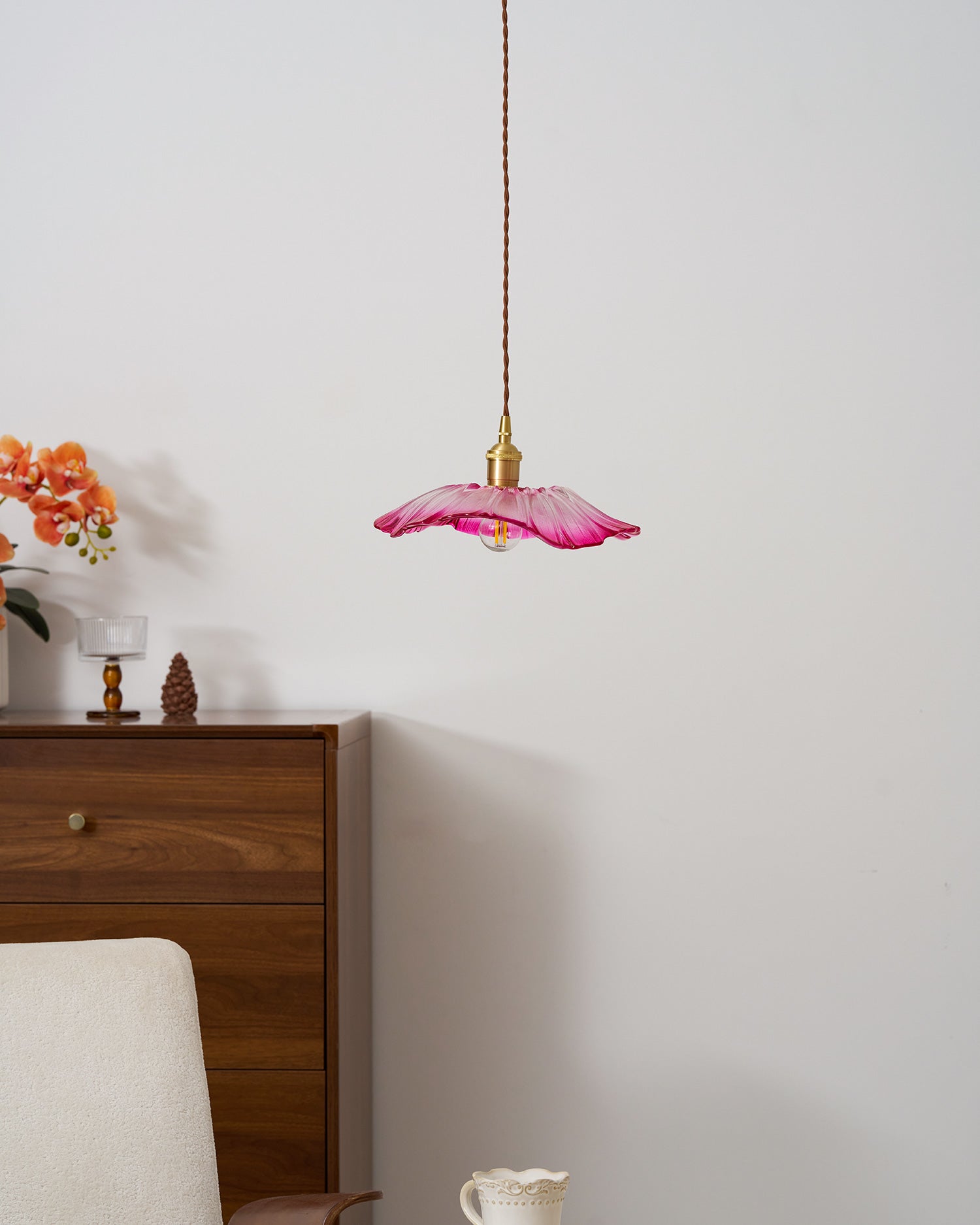 Lacey | Glass Pendant