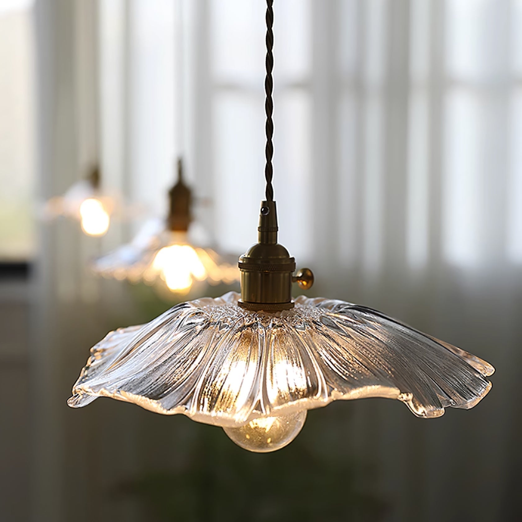Lacey | Glass Pendant