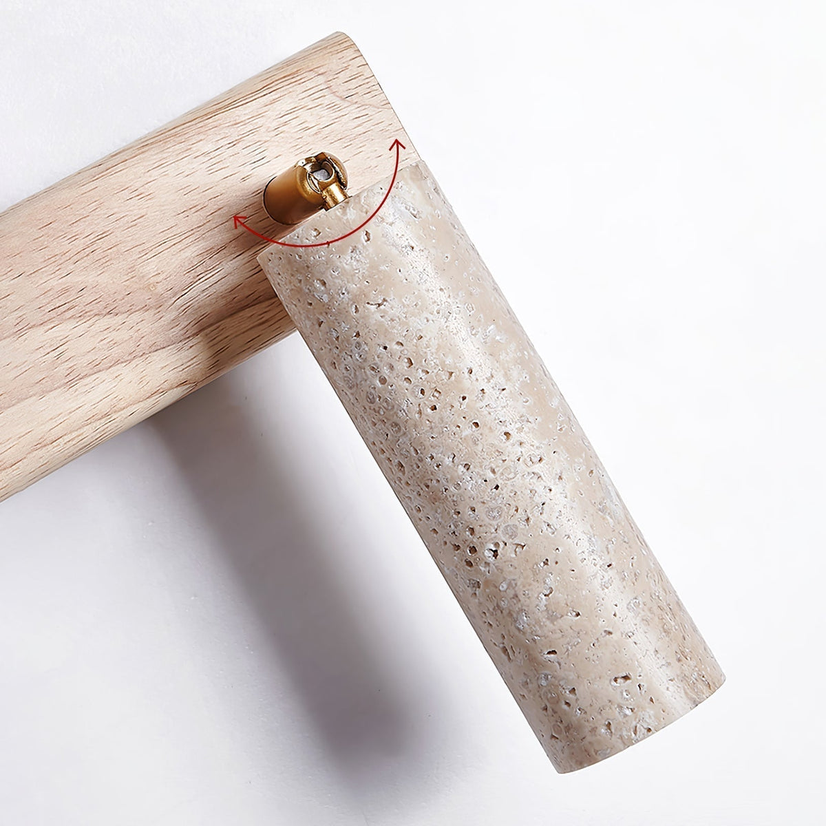 Vivienne | Travertine Wall Lamp