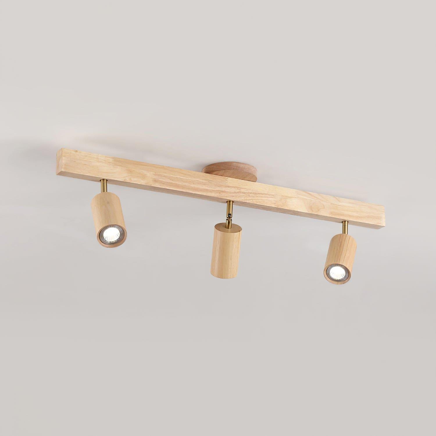 Evelyn | Wood Track Lighting