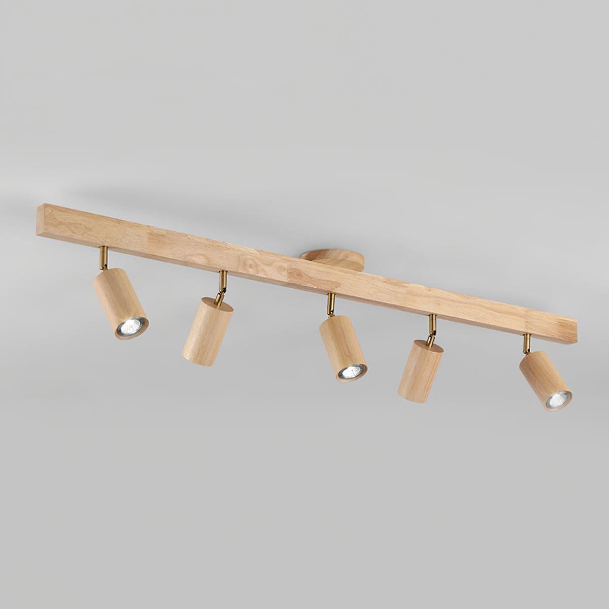 Evelyn | Wood Track Lighting