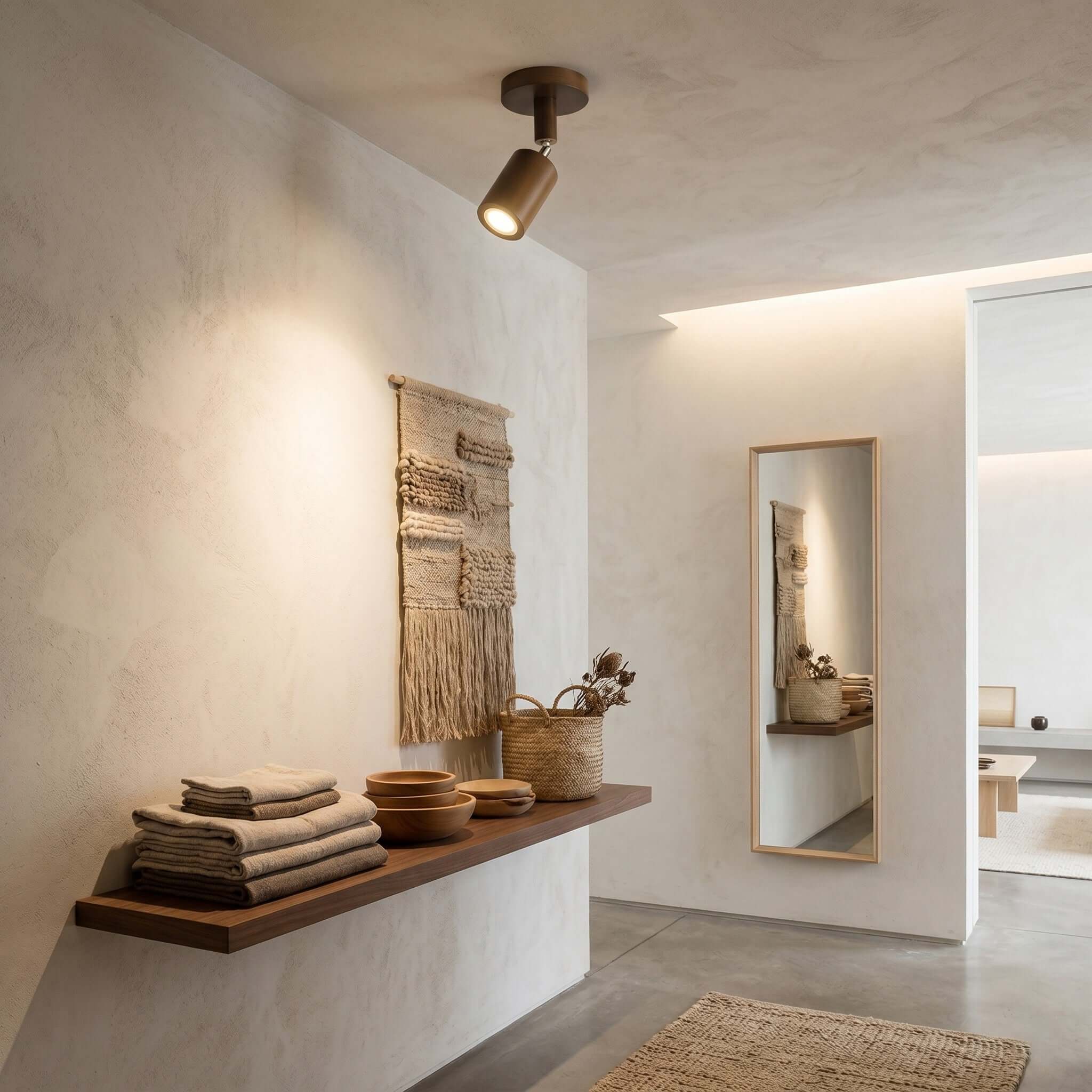 Evelyn | Wood Track Lighting