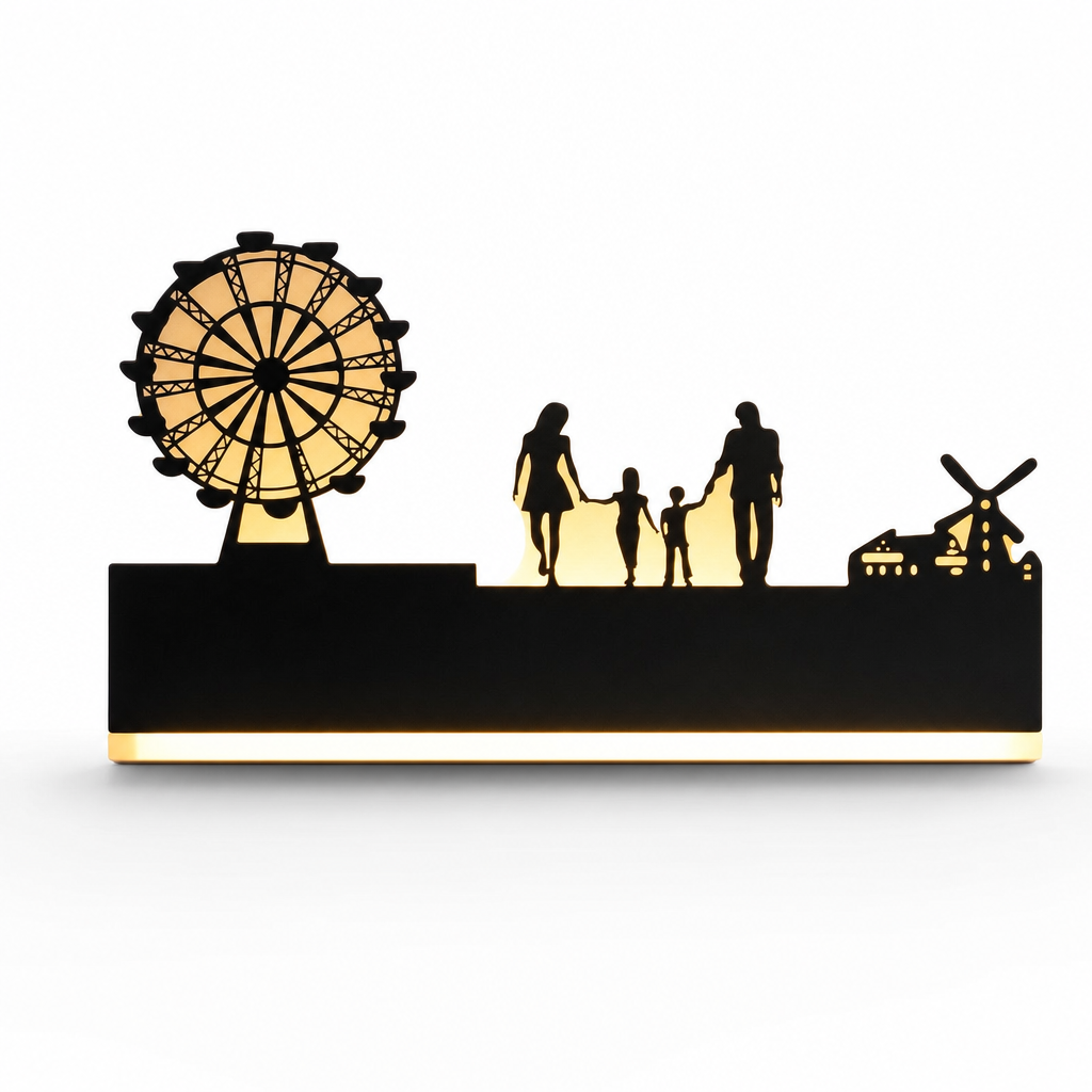 Decorative LED Wall Light | African Design | Warm & Cool Lighting Options | Indoor Accent Fixture