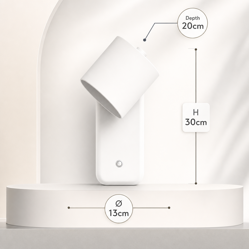 Giro Legno Wall Light | 350° Adjustable Metal Wood Design | Modern Indoor Lighting for Bedroom Living Room
