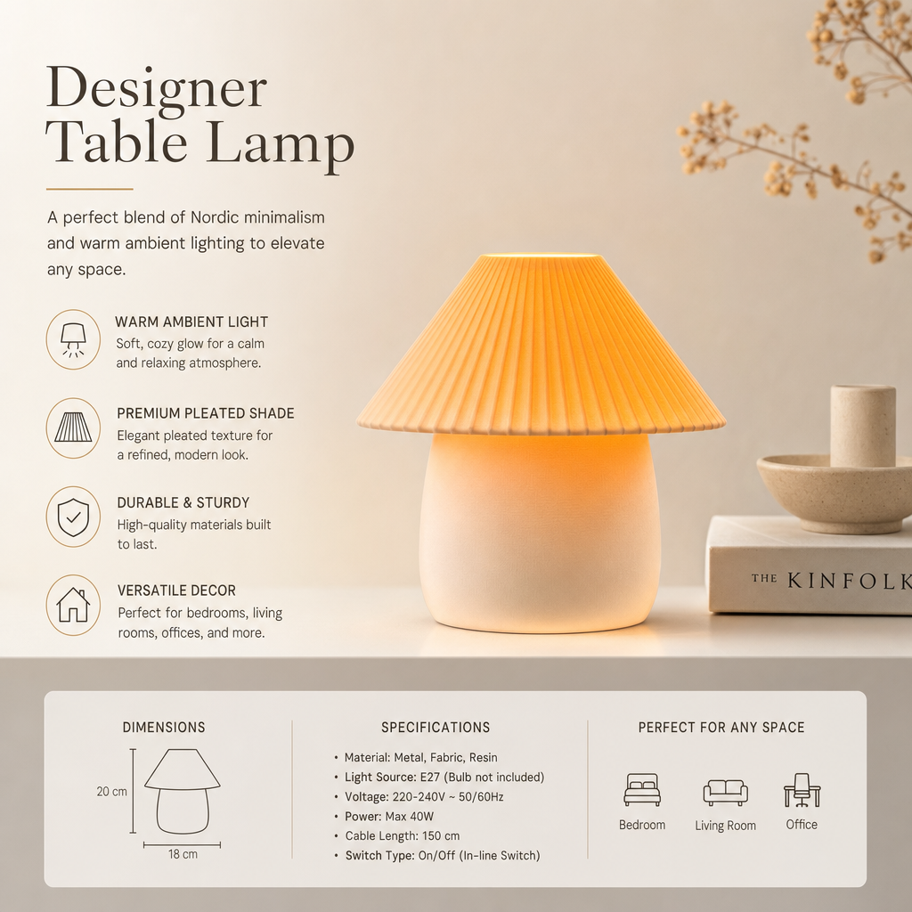 Japanese Inspired Matsu Lamp | Pine Tree Design | Natural Materials | Soft Glow Decor Lighting