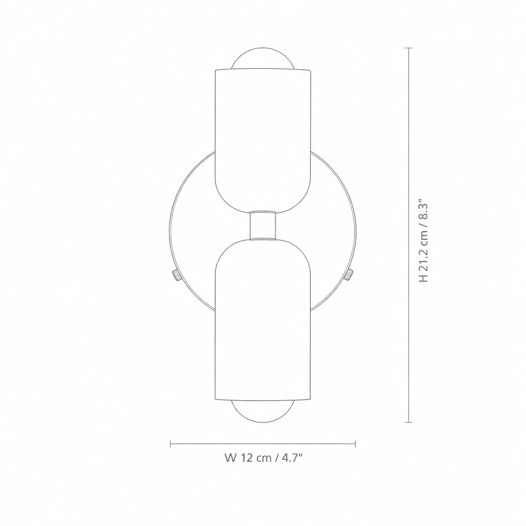 Millie | Cylinder Wall Sconce