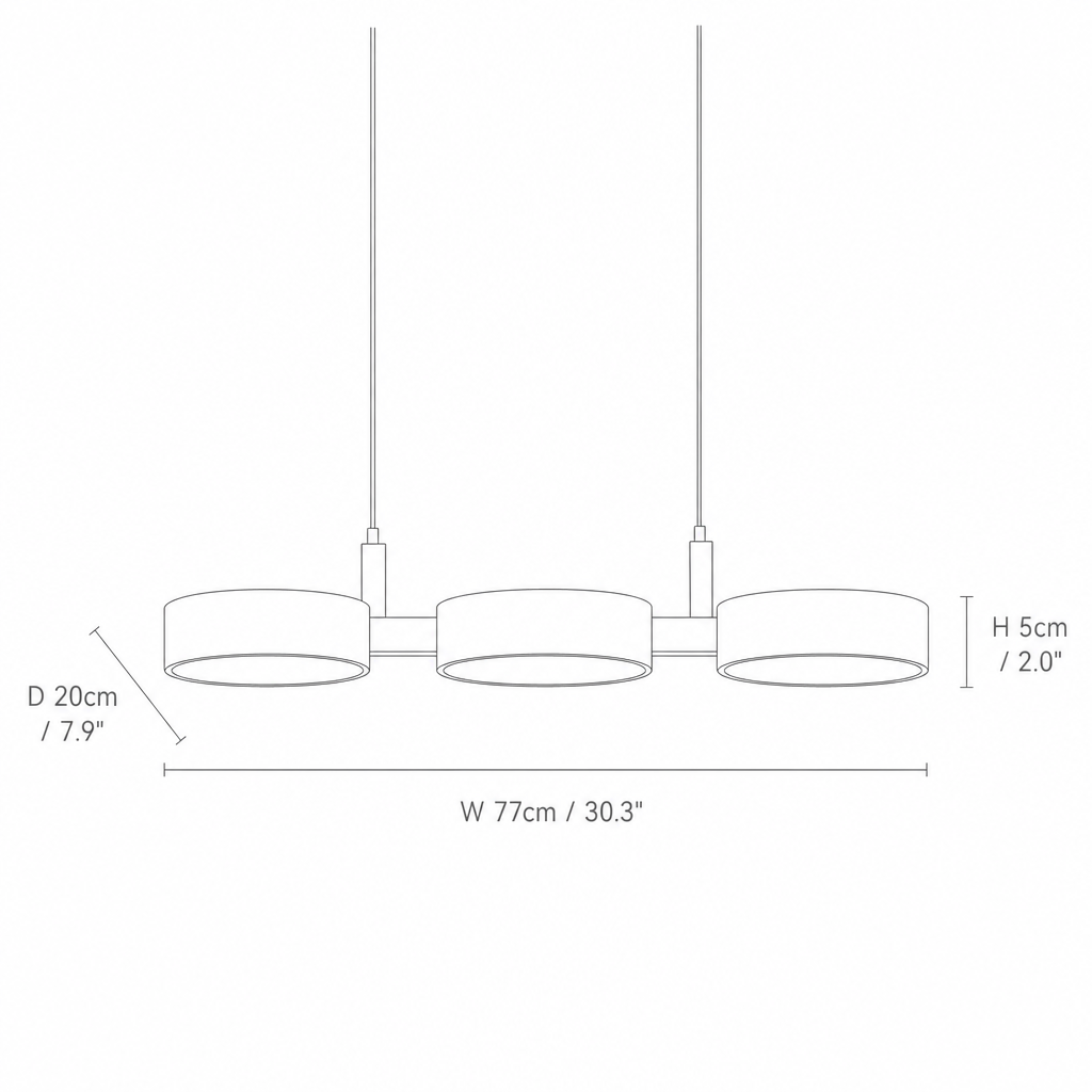 April | Linear Pendant