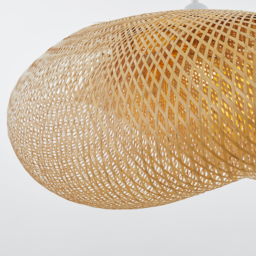 Megan | Bamboo & Wood Pendant