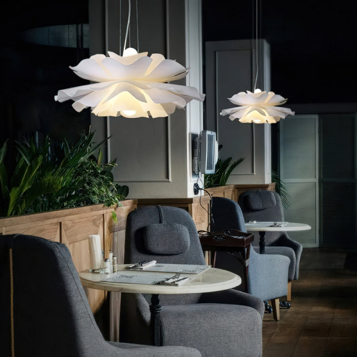 Fern | White Pendant