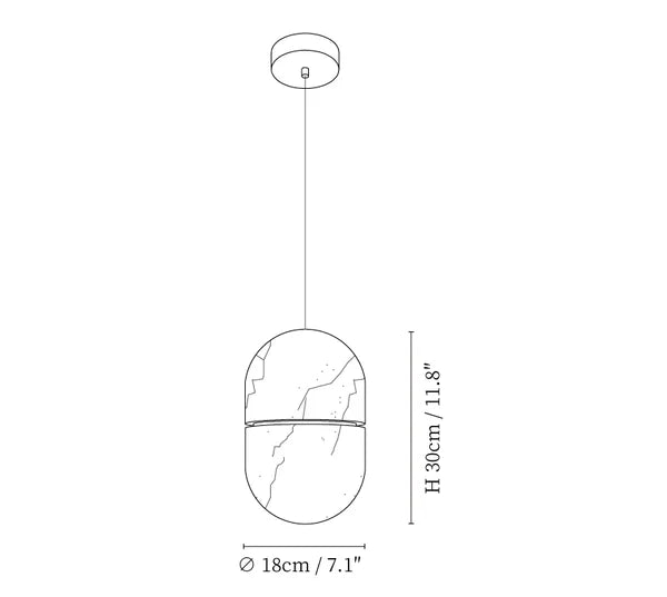 Joy | Capsule Pendant