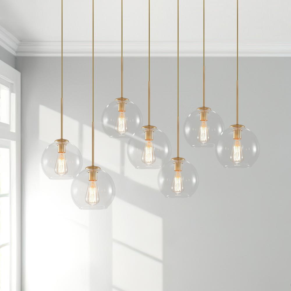 Elsie | Glass Globe Chandelier