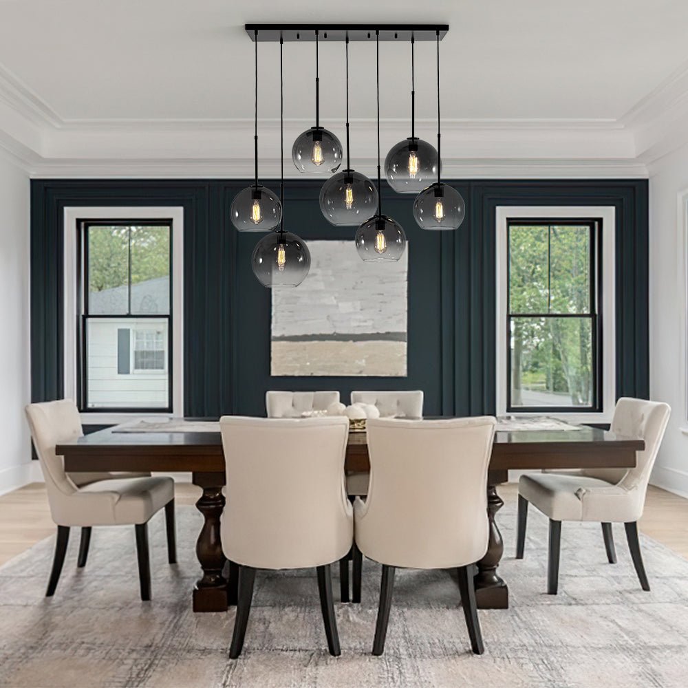 Elsie | Glass Globe Chandelier
