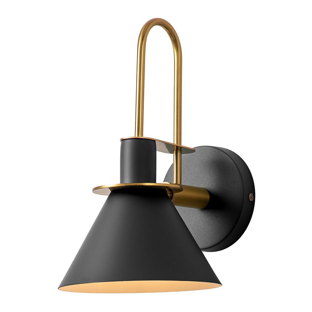 Ivy | Matte Black Wall Sconce