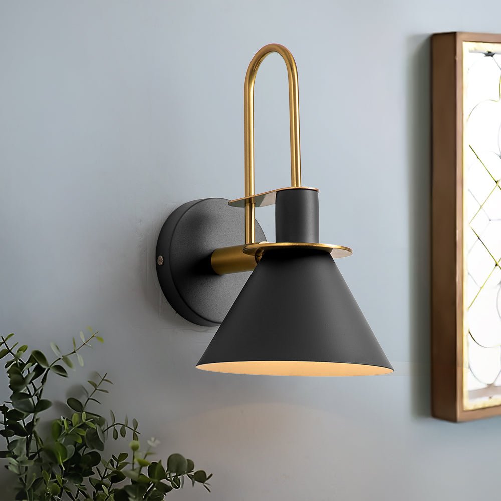 Ivy | Matte Black Wall Sconce