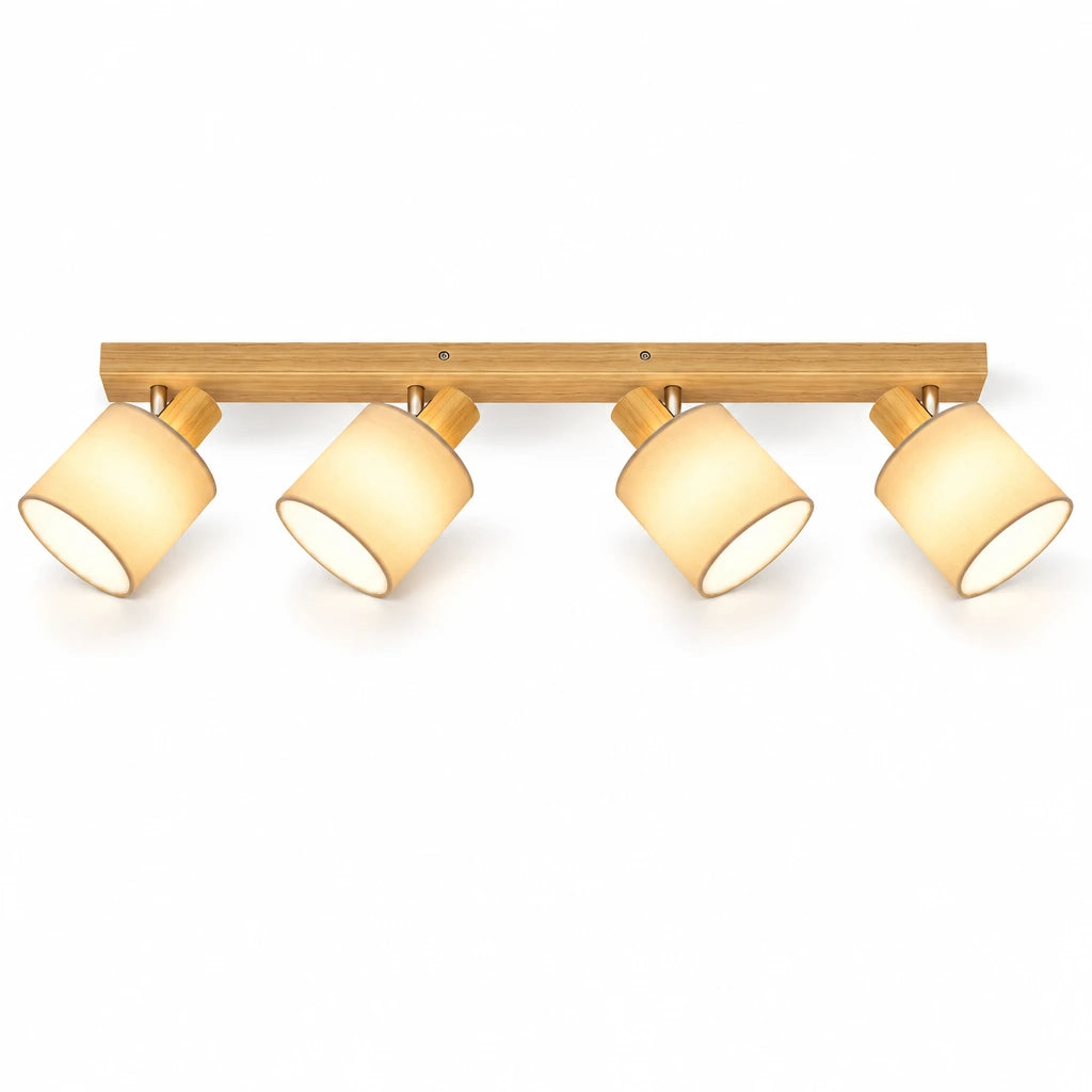 Edwina | Natural Wood Ceiling Spotlight