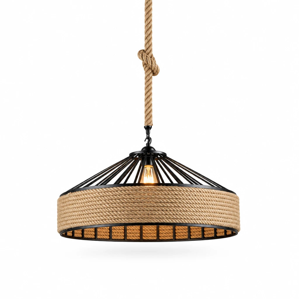 Coralie | Woven Pendant