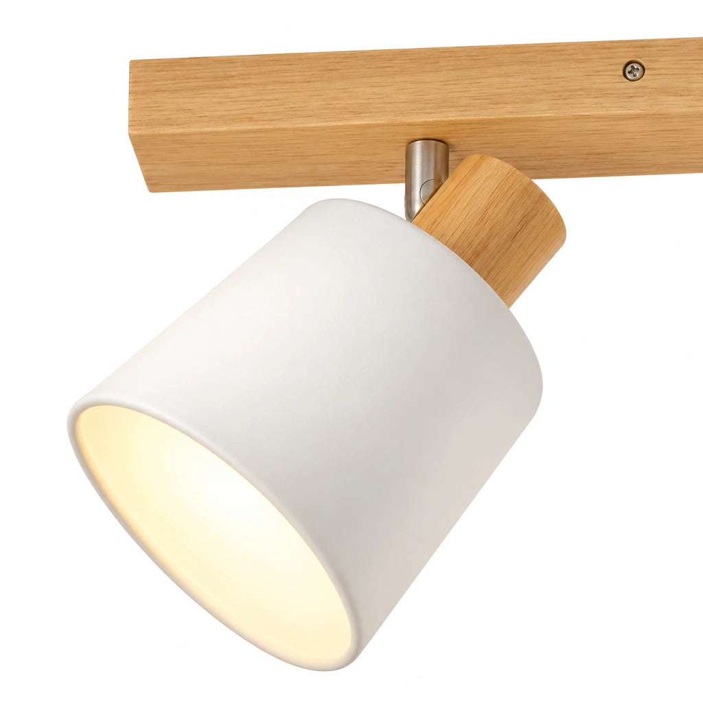 Edwina | Natural Wood Ceiling Spotlight