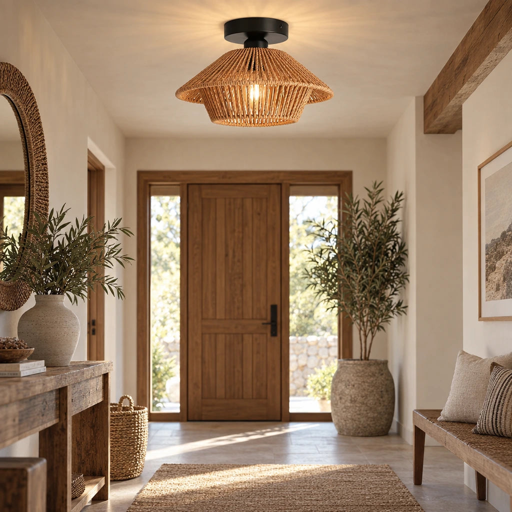 Eulalia | Rattan Pendant