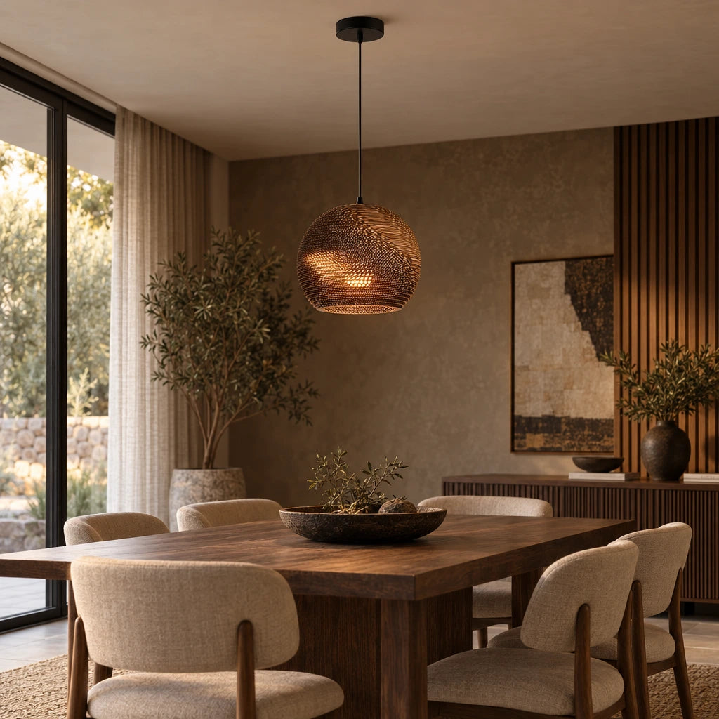 Desiree | Brown Chandelier