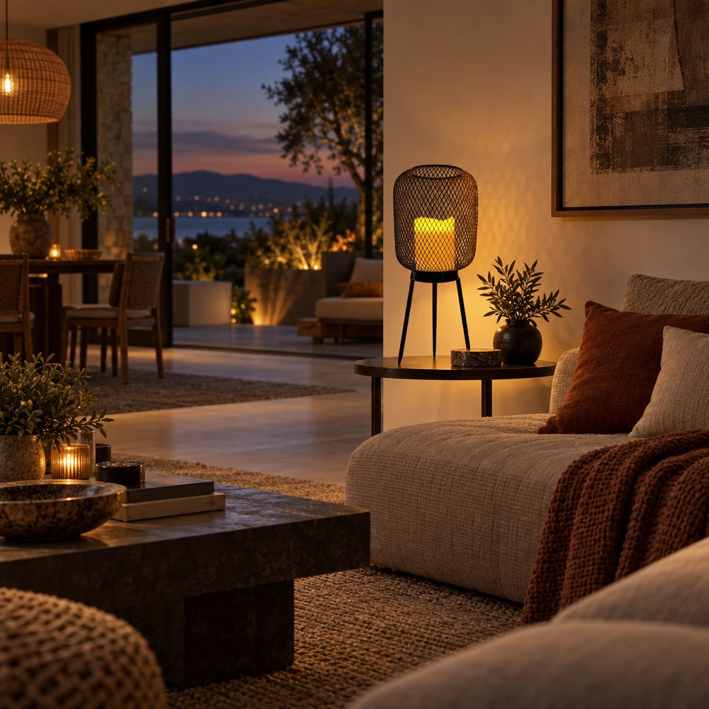 Dervla | Black-Gold Solar Path Light