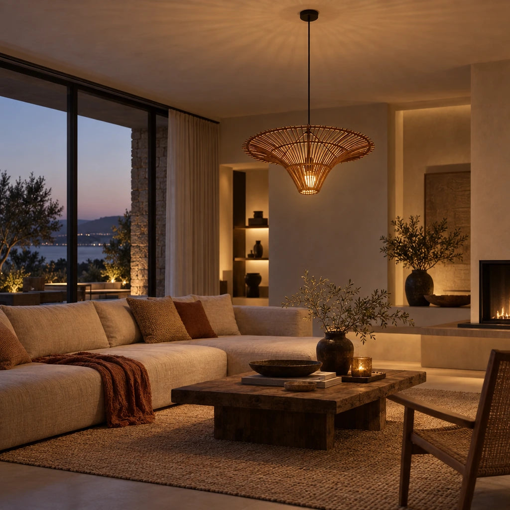 Antonia | Rattan Pendant