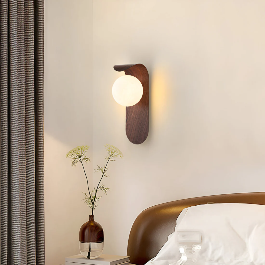 Lucy | Wood Wall Sconce