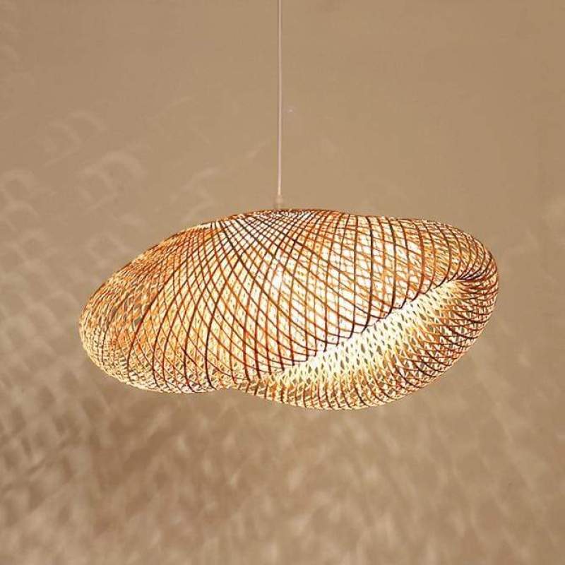 Megan | Bamboo & Wood Pendant