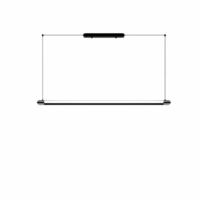 Catherine | Black Linear Pendant