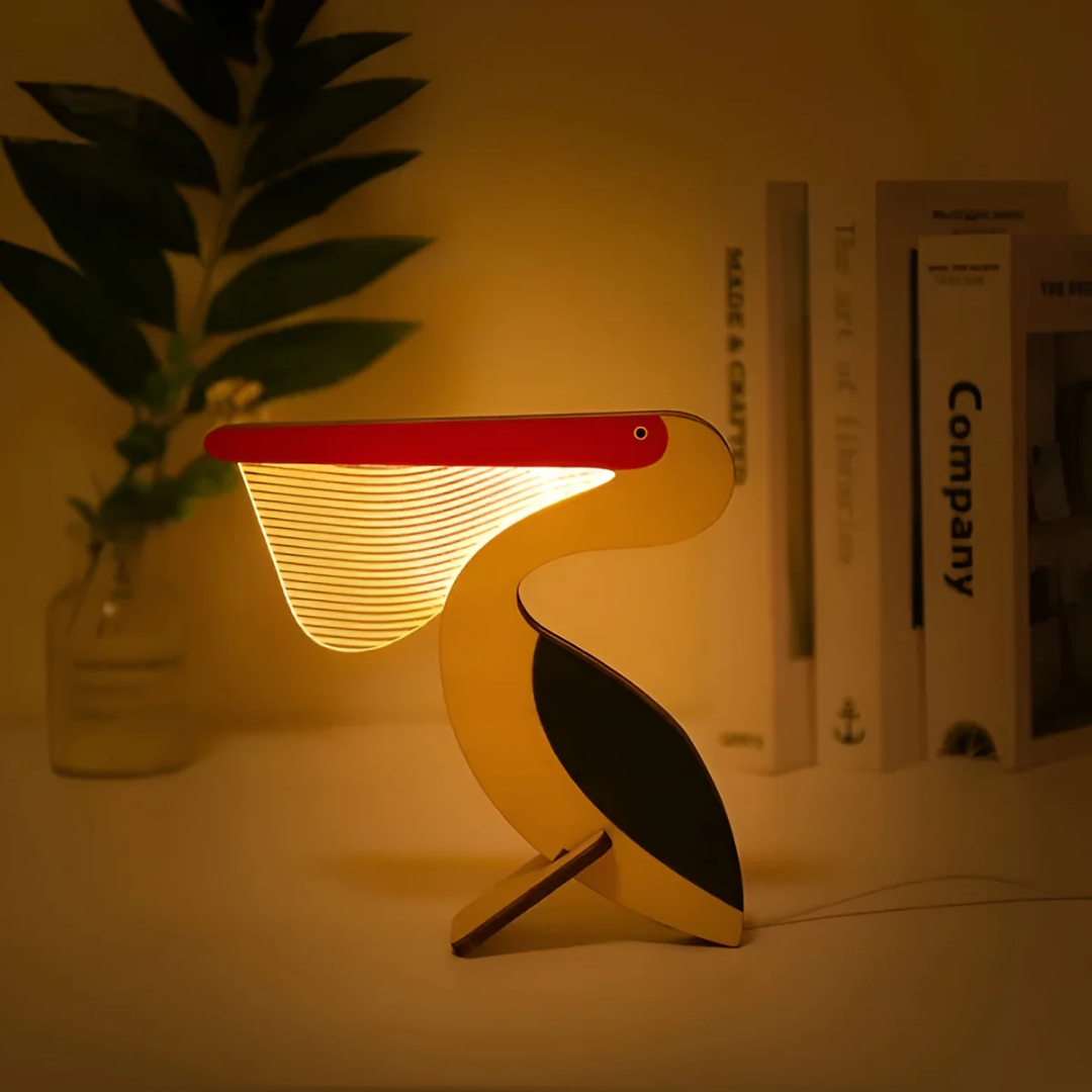 Nora | Wooden Table Lamp