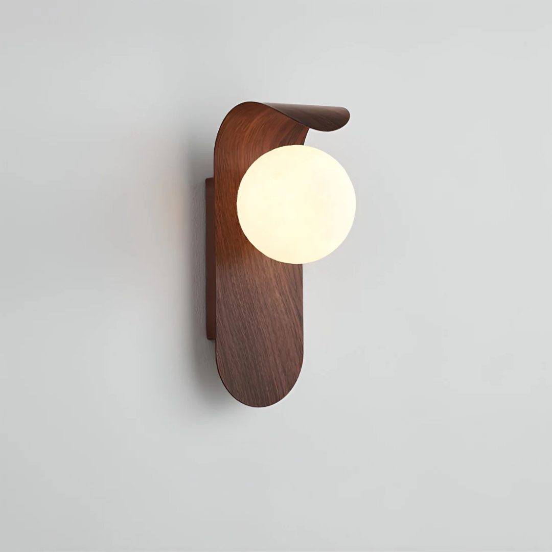 Lucy | Wood Wall Sconce