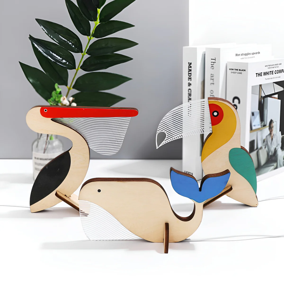 Nora | Wooden Table Lamp