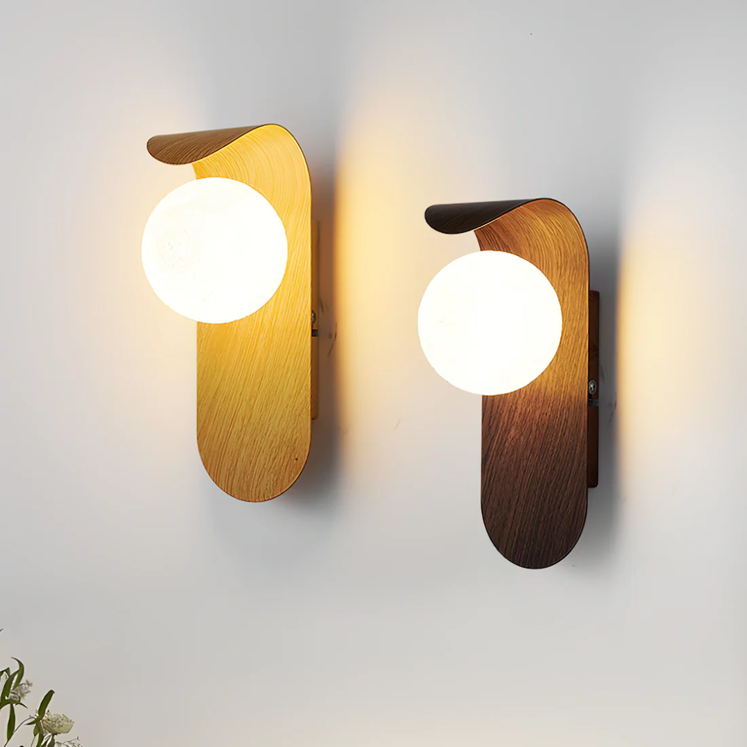 Lucy | Wood Wall Sconce