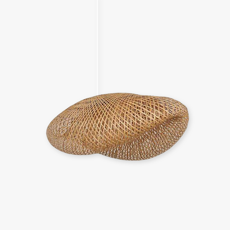 Megan | Bamboo & Wood Pendant