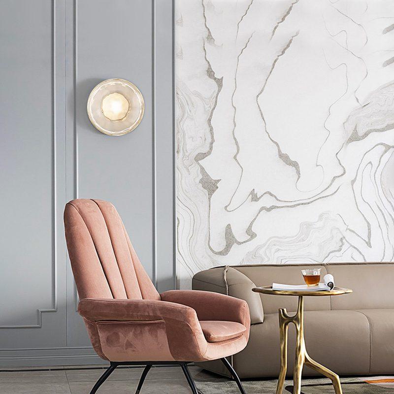 Amelia | Glass Wall Light