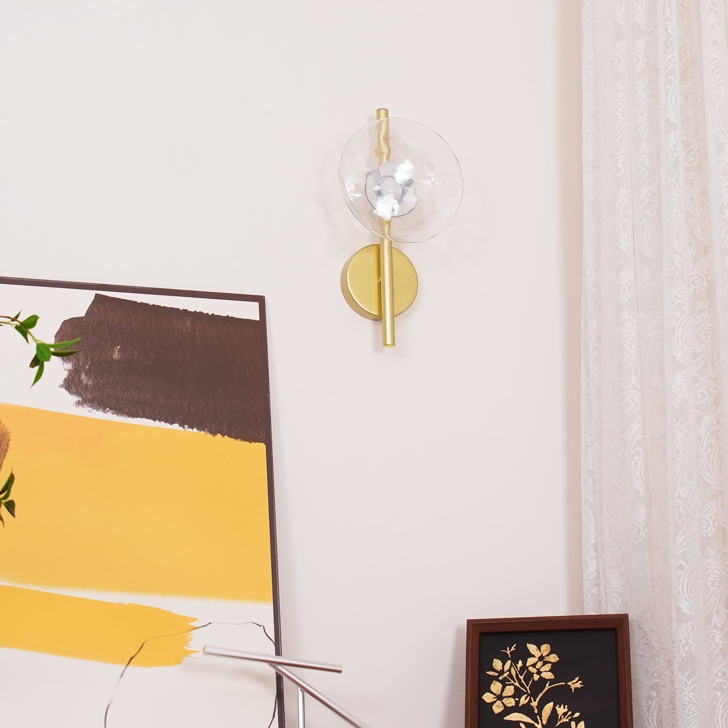 Amelia | Glass Wall Light