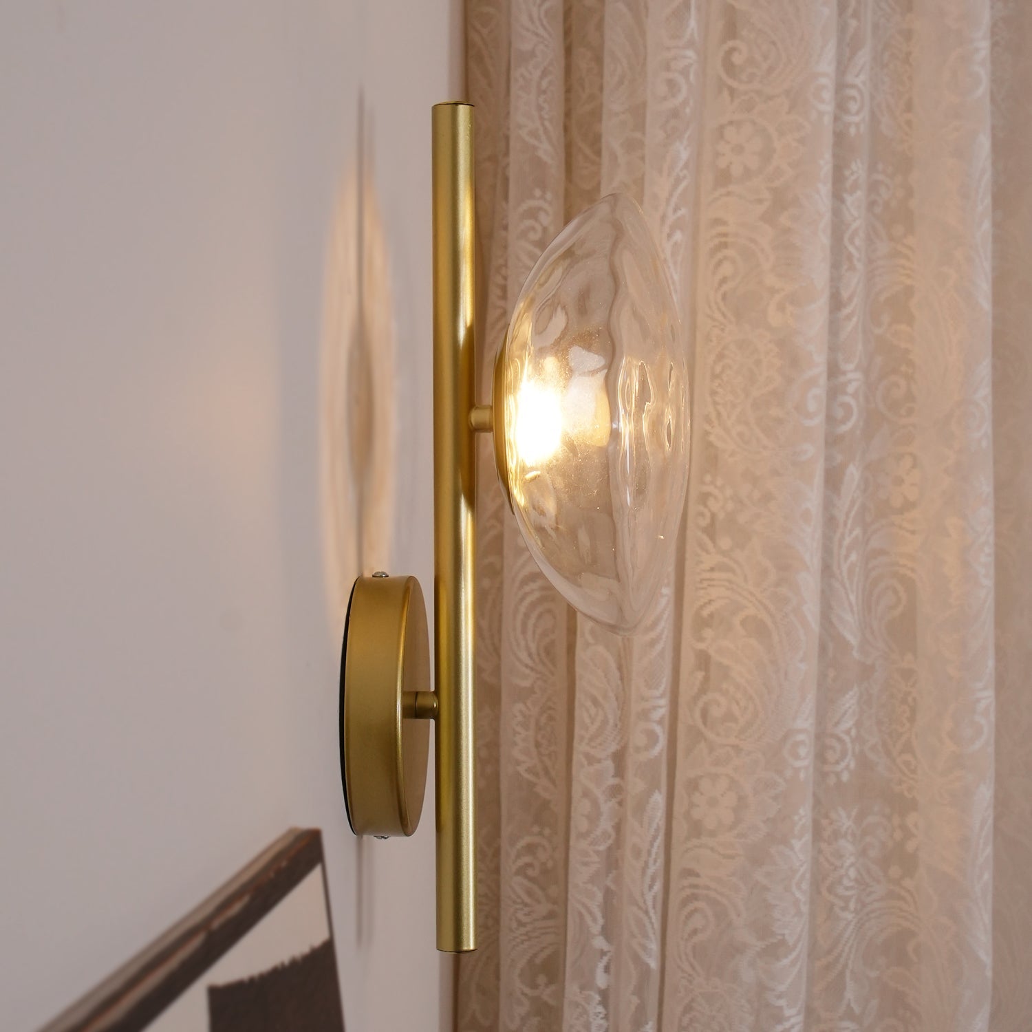 Amelia | Glass Wall Light