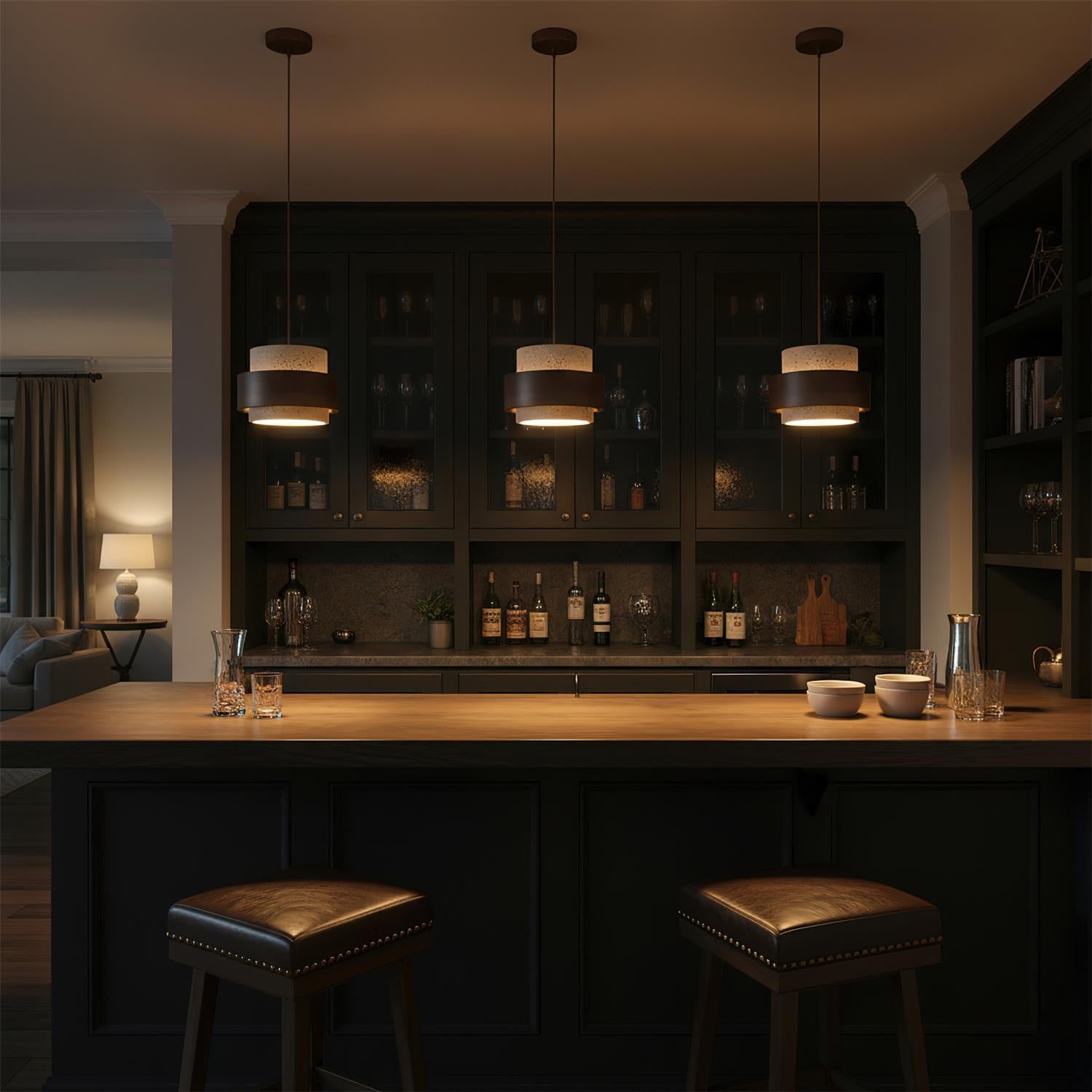 Winifred | Travertine Pendant